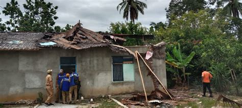 Puluhan Rumah Dan Sekolah Di Kolaka Utara Rusak Diterjang Angin Puting