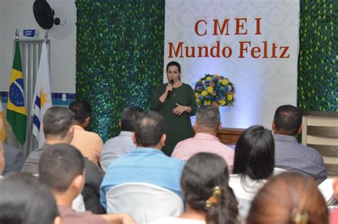 Inaugura O Cmei Mundo Feliz Lia Mara Redepar