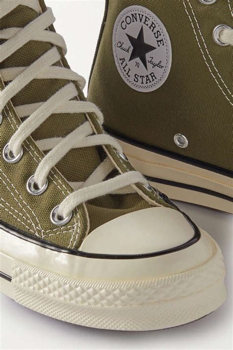 Buy Converse Chuck 70 Vintage Canvas High Top Sneakers Green At 30 Off Editorialist