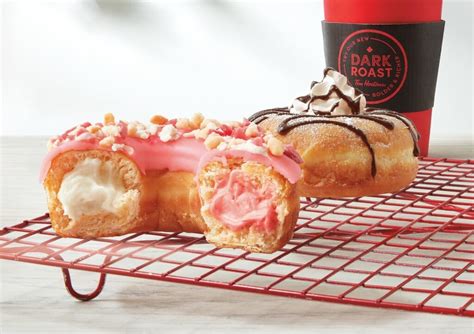 Tim Hortons Launches A New Donut Innovation Filled Ring Dream Donuts