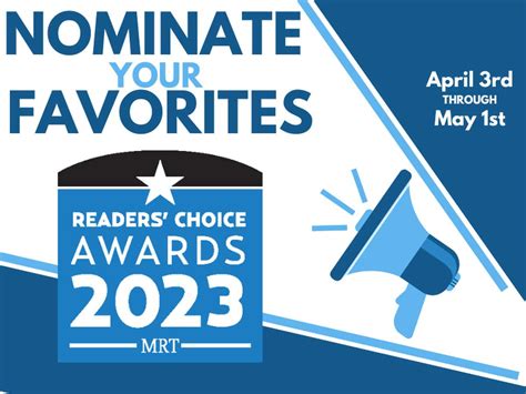 2023 Mrt Readers Choice Awards Contest Now Underway