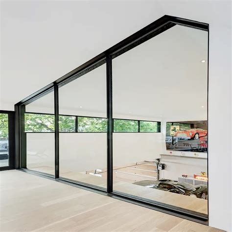 Triple Glazed Windows Cheap Price Big Picture Black Window Panoramic