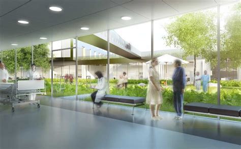 Denmarks New Odense Hospital Is A Healing City Of Glass Amid The