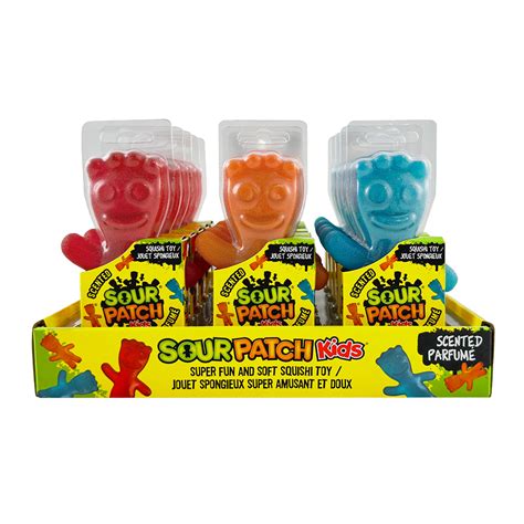 Sour Patch Kids Scented Squishy Toy Assorted Colors Sold Individua
