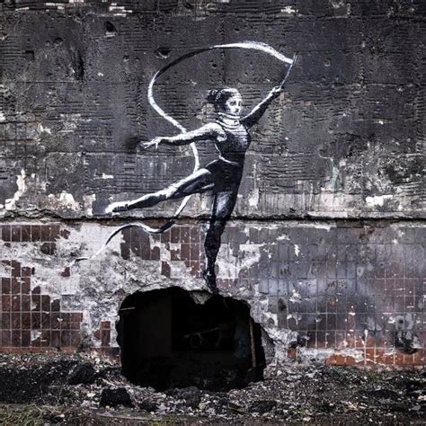 Banksy Dans Le Cauchemar De La Guerre En Ukraine