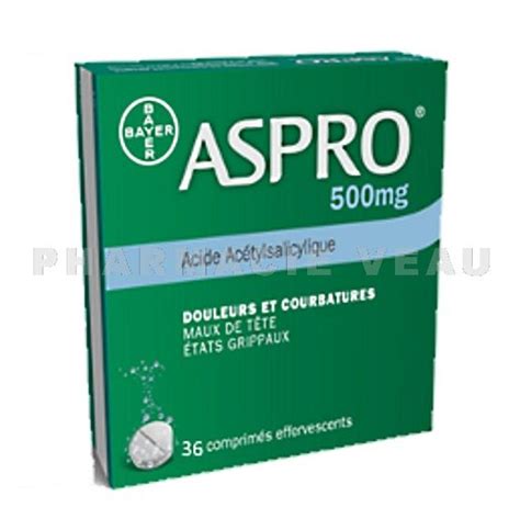 Aspro Mg Comprim S Effervescents Pharmacie Veau France