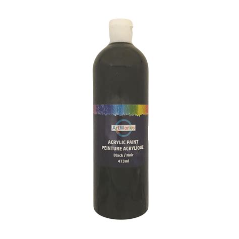 Black Acrylic Paint Dblg Import