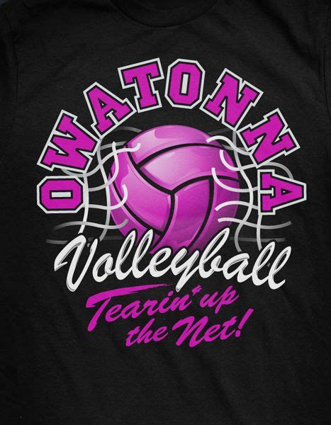 Illusrationdesign Ohs Volleyball T Shirt On Behance Volleyball Team