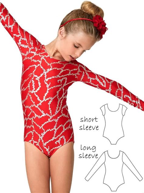 Rhythmic Gymnastics Leotard Sewing Pattern