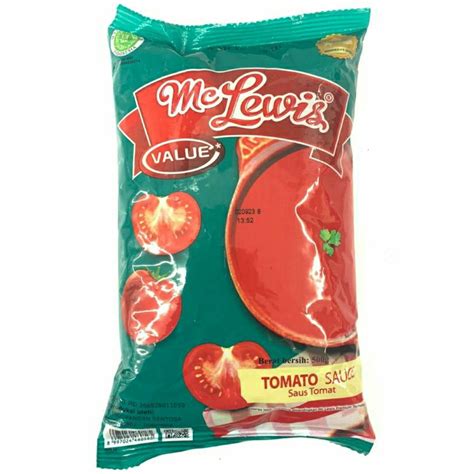 Mc Lewis Tomat Ketchup Gr Lazada Indonesia