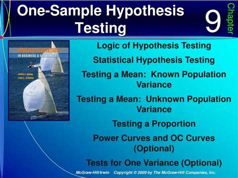 Ppt One Sample Hypothesis Testing Powerpoint Presentation Free