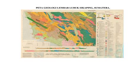 Peta Geologi Lembar Leuwidamar
