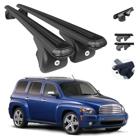 Roof Rack Cross Bars Luggage Carrier Black For Chevrolet Hhr 2006 2011