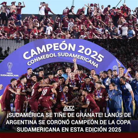 LA OTRA MITAD DE LA GLORIA VUELVE A SER GRANATE: LANÚS SE CORONA