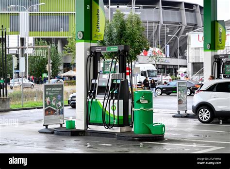 Bp Petrol Station Stock Photo Alamy