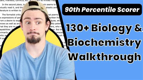 Mcat Biology Biochemistry Walkthrough Aamc Sample Test Bb Passage