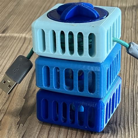 Free Stl File Stackable Windable Cable Box 🔌・3d Print Design To Download・cults