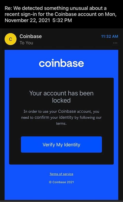 Scammers For Anyone Using COINBASE Be Careful Fake Emails Being Sent