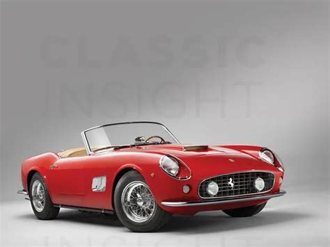 1962 Ferrari 250 Gt Swb California Spyder Vin 3119 Gt Classiccom