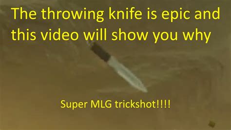 Super Epic Helldivers Throwing Knife Trickshot Youtube