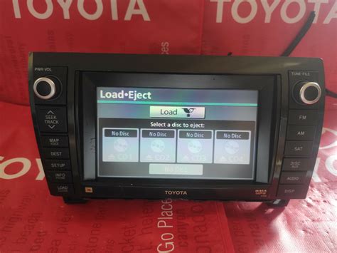 Toyota Tundra Jbl Navigation Gps Radio Touch Screen Cd