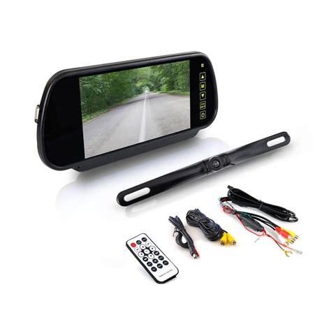 PYLE PLCM7400BT Backup Car Camera Rear View Mirror Monitor System W