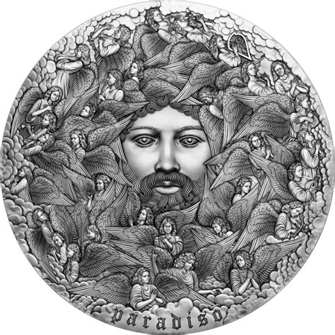 Paradiso The Divine Comedy Th Anniversary Oz Silver Coin