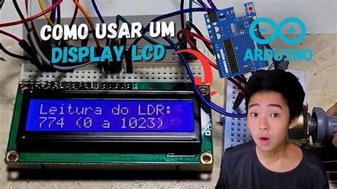 Como Ligar O Display LCD 16x2 No Arduino Uno YouTube