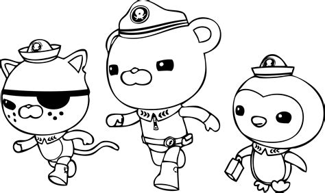 Octonauts Coloring Pages For Learning Educative Printable