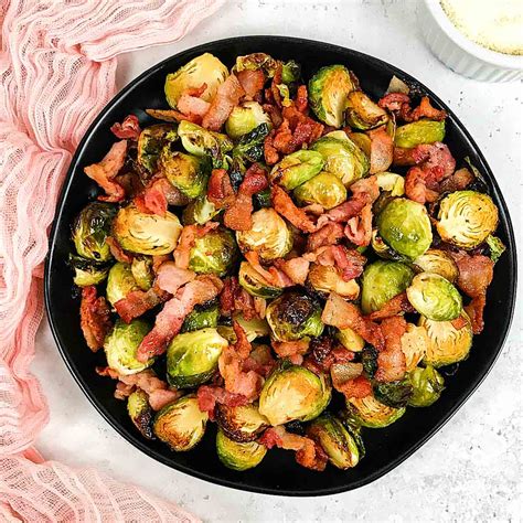 Air Fryer Brussel Sprouts With Bacon Air Fryer Yum