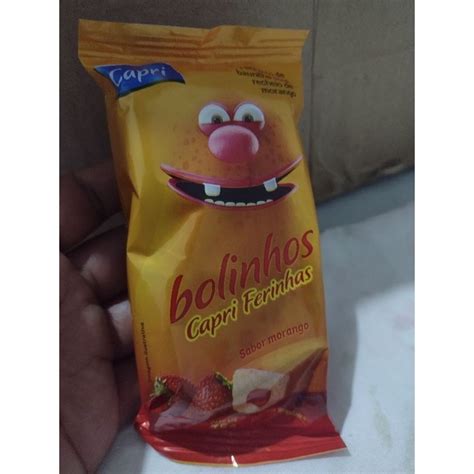 Bolinhos Capri Ferinhas Sabor Morango G Shopee Brasil