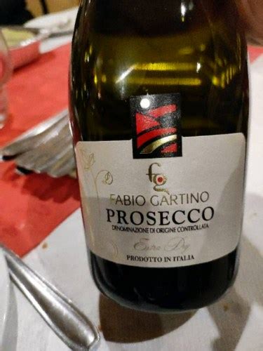 Fabio Gartino Prosecco Extra Dry Vivino United Kingdom