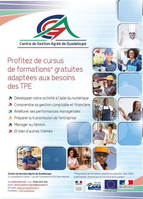 formation cga guadeloupe