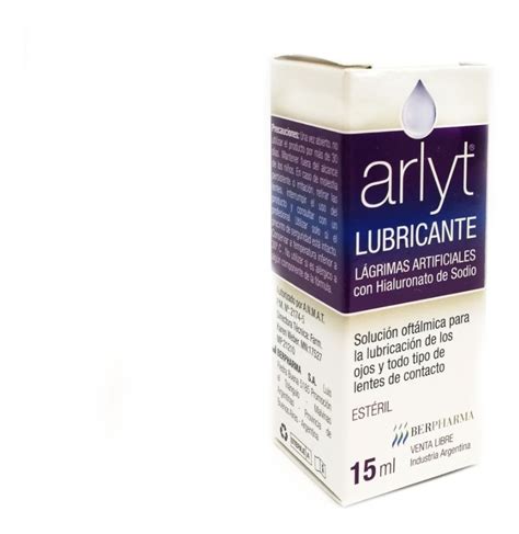 Arlyt Lubricante Con Hialuronato Lagrima P Lentes Contacto MercadoLibre