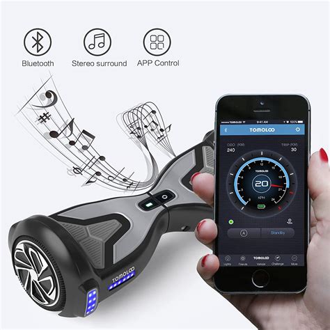 Tomoloo K1 Smart APP 6 5inch Two Wheel Hoverboard China Electric