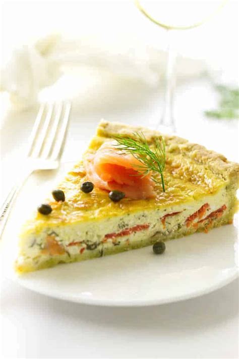 Easy Crustless Salmon Quiche Recipe 2023 Atonce