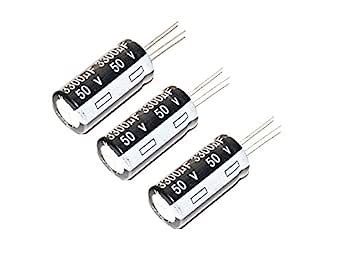 Uf V X Mm C Pcs Aluminum Electrolytic Capacitors