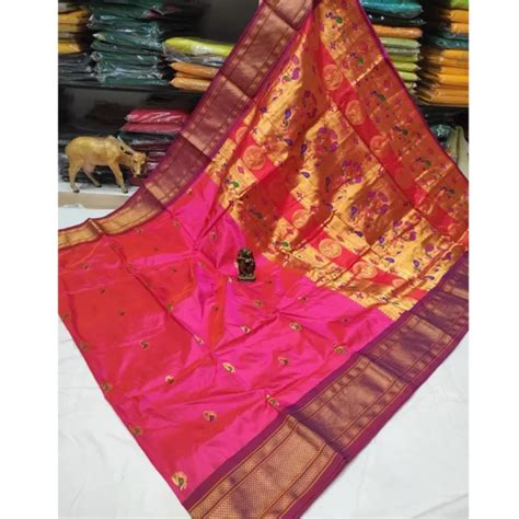 Pure Kadiyal Paithani Kalshree Traditions