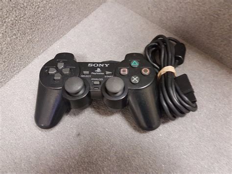 Manette Ps2 Dual Shock Noire Amazonfr Jeux Vidéo