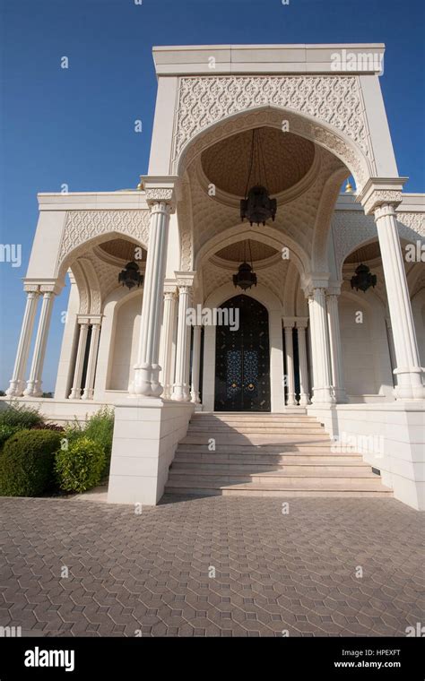 Al Zulfa Mosque Seeb Oman Stock Photo Alamy