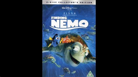 Finding Nemo Uk Dvd Menu Walkthrough 2004 Disc 1 Youtube