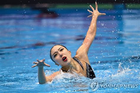 이리영 세계선수권 아티스틱 솔로 역대 한국인 최고 타이 9위 연합뉴스