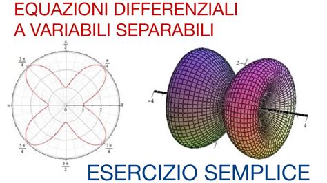 Esercizio Equazione Differenziale A Variabili Separabili YouTube