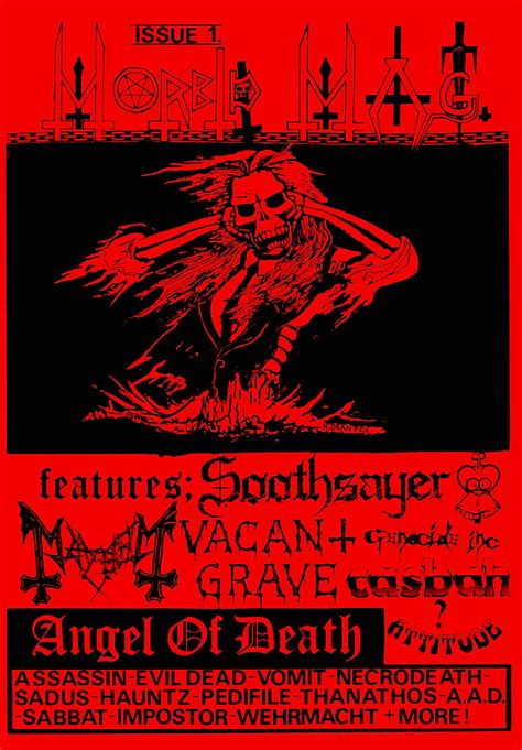 Morbid Mag #1 (1987) [Norwegian Fanzine] | RARE AND OBSCURE METAL ARCHIVES / HMR FORUM POSTS