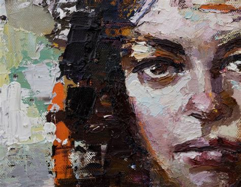 Abstract Woman Portrait Painting Original Oil Painting Oil Painting By