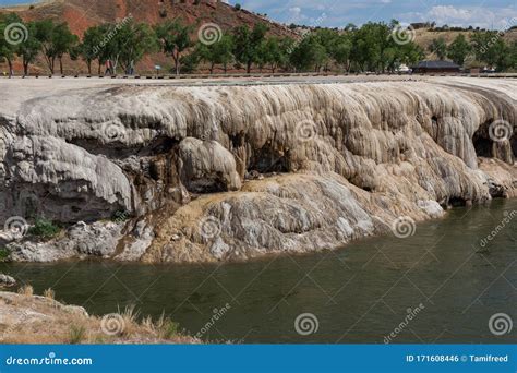 Hot Springs State Park In Thermopolis Stock Photo Image Of Bighorn Embankment