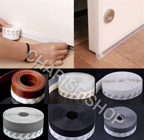 Penutup Celah Bawah Pintu Seal Tape Bottom Door Penutup Jendela Anti