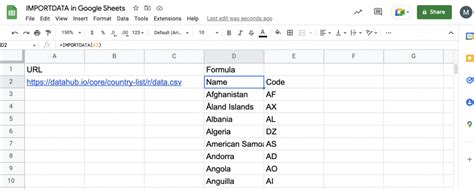 How To Use Importdata In Google Sheets Layer Blog