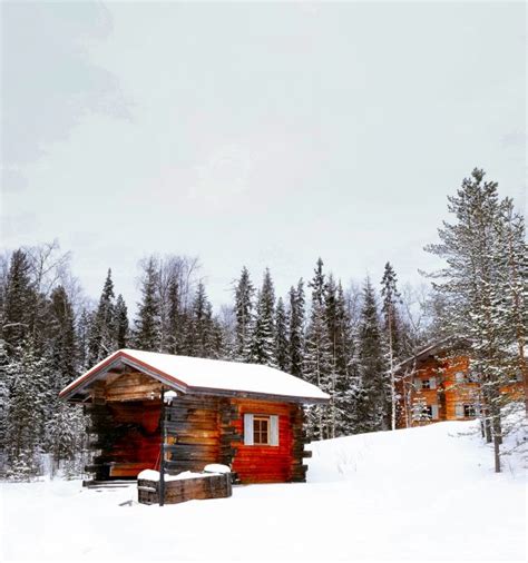 Bildet landskap natur skog snø vinter arkitektur hus hjem