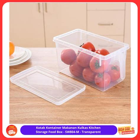 Jual Kotak Penyimpanan Makanan Kulkas Kitchen Storage Food Box Kotak